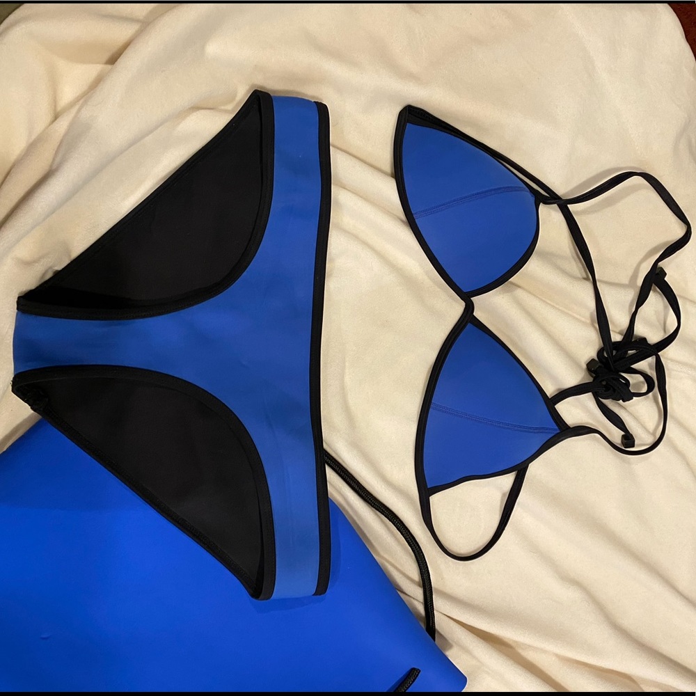 Triangl Blue swim suit - Picture 6 of 7